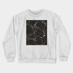 Texture ripped Crewneck Sweatshirt